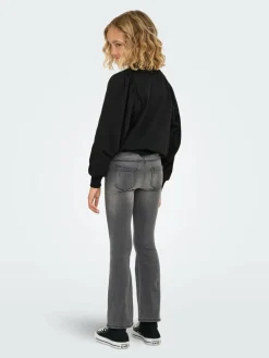 Best ONLY KIDS Grey Flared Leg Jeans