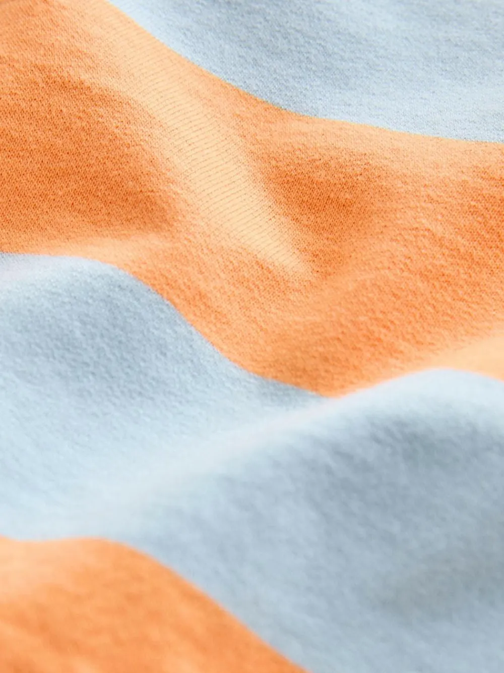 Next Orange & Blue Stripe All-Over Print Crew Neck Sweatshirt (3mths-7yrs)^BOY Sweatshirts & Hoodies|Newborn Clothing