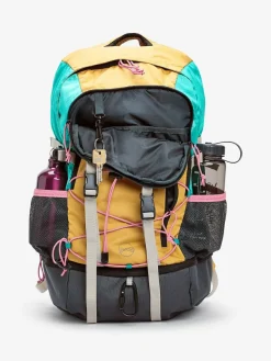 Next Orange Colourblock Active Sports 30L Hiking Bag With Waterproof Cover^Women Bags|Sportswear