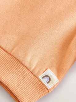 Next Orange Crew Neck Sweatshirt (3mths-7yrs)^ Sweatshirts & Hoodies|Nightwear