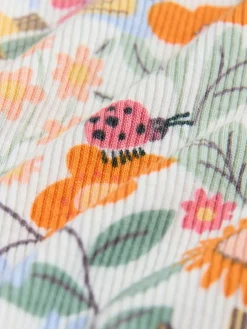 Next Long Sleeve Ribbed Frill Top (3mths-7yrs)^ Tops|Nightwear