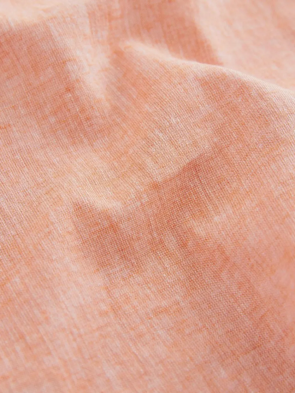 Next Orange Grandad Collar Linen Mix Shirt (3mths-7yrs)^BOY Suits & Vest