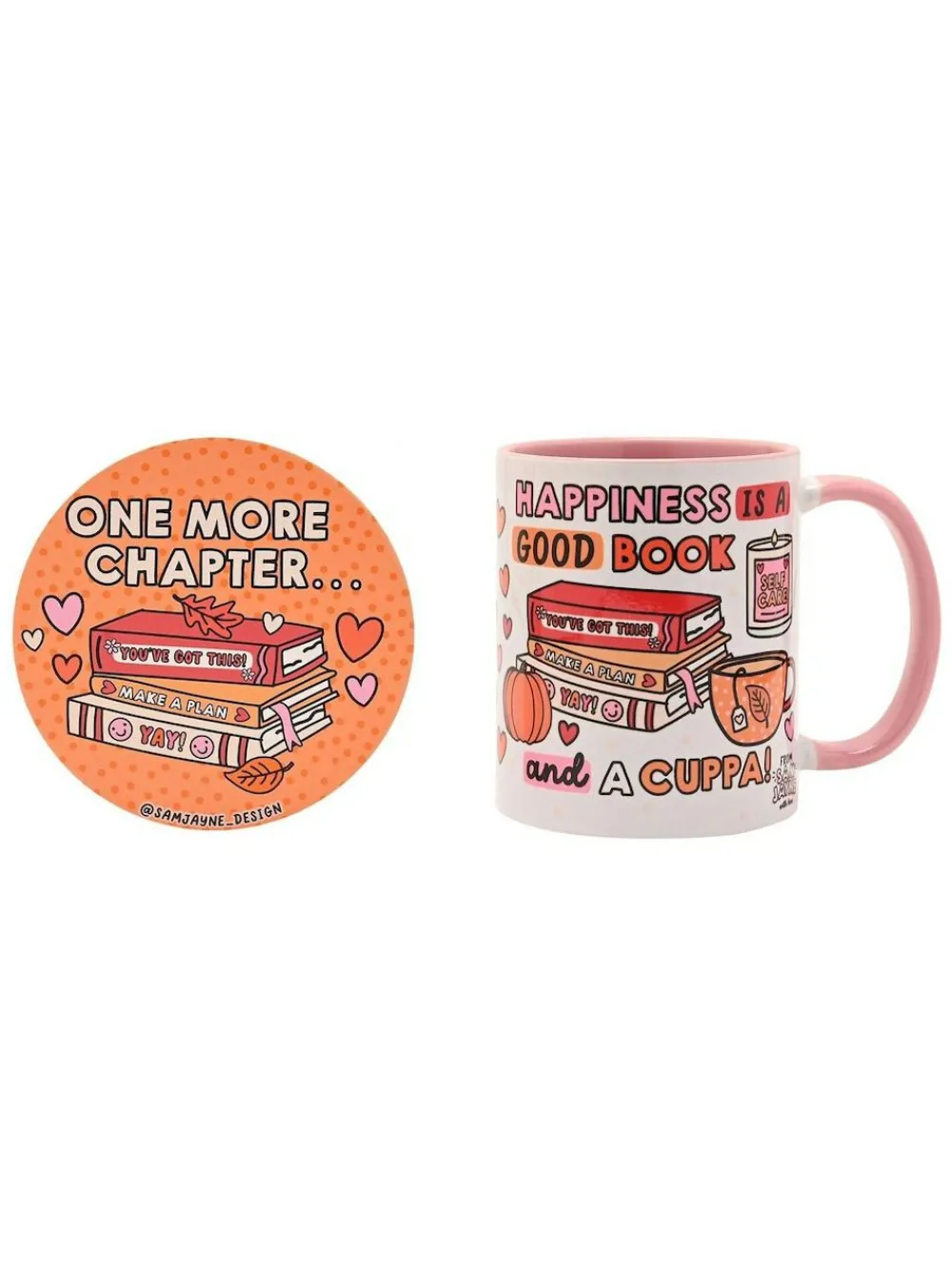 Discount Next Orange Happiness is a Good Book Gift Set