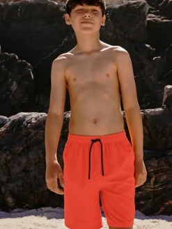 Hot Next Longer Length Swim Shorts (1.5-16yrs) Orange