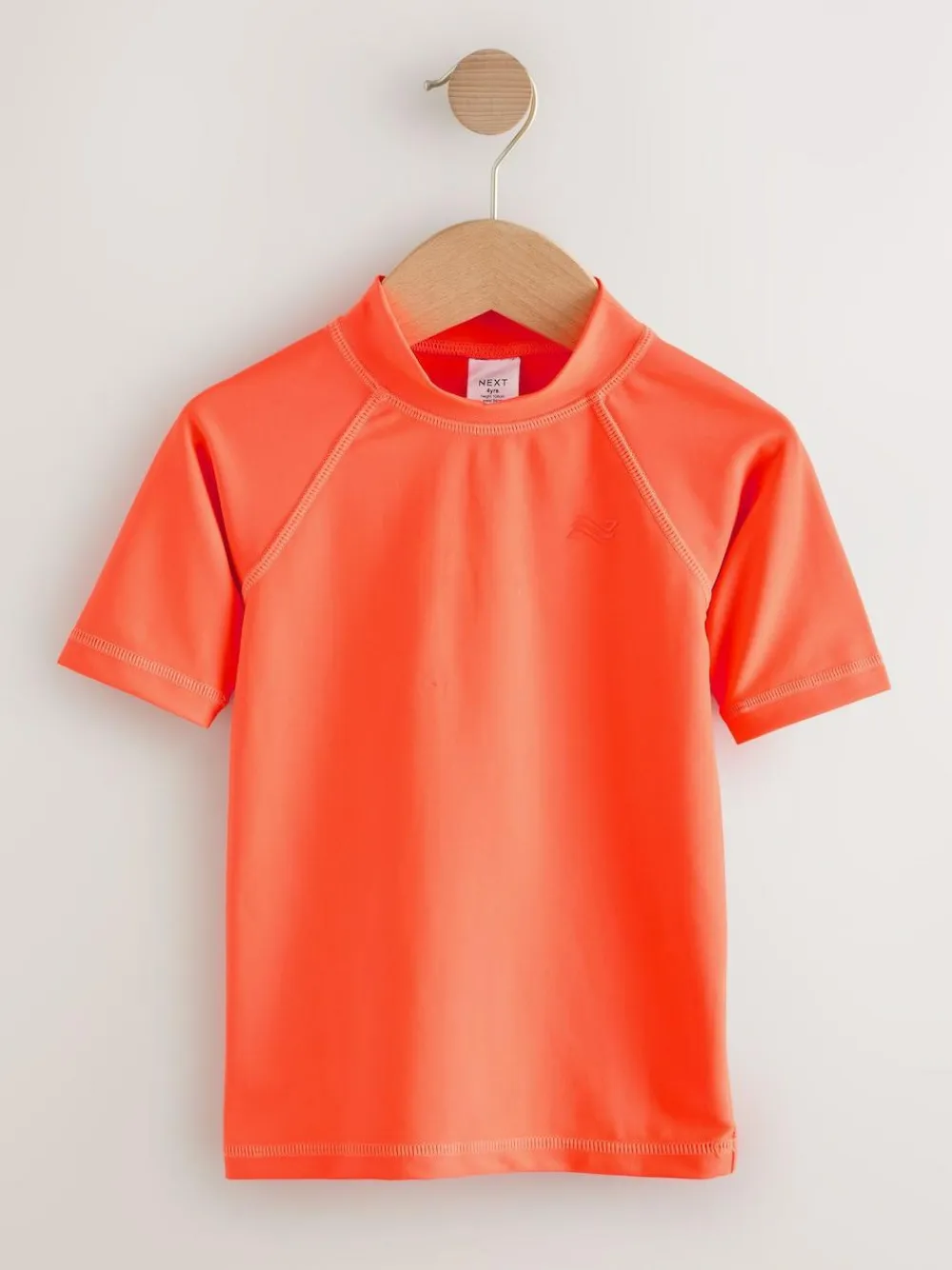 New Next Orange Short Sleeve Rash Vest (1.5-16yrs)