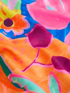 Sale Next Orange Tropical Sunsafe Swimsuit (3mths-10yrs)