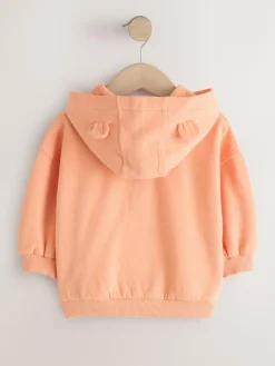Next Orange Zip Through Hoodie (3mths-7yrs)^ Sweatshirts & Hoodies