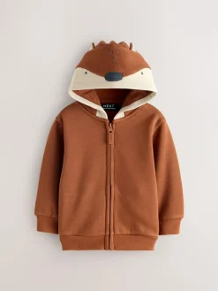 Outlet Next Orange Zip Through Hoodie (3mths-7yrs)