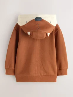 Outlet Next Orange Zip Through Hoodie (3mths-7yrs)