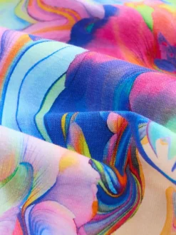 Next Orange/Blue Floral Leggings (3-16yrs)^ Pants & Leggings|Pants & Leggings