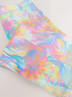 Next Orange/Blue Floral Leggings (3-16yrs)^ Pants & Leggings|Pants & Leggings