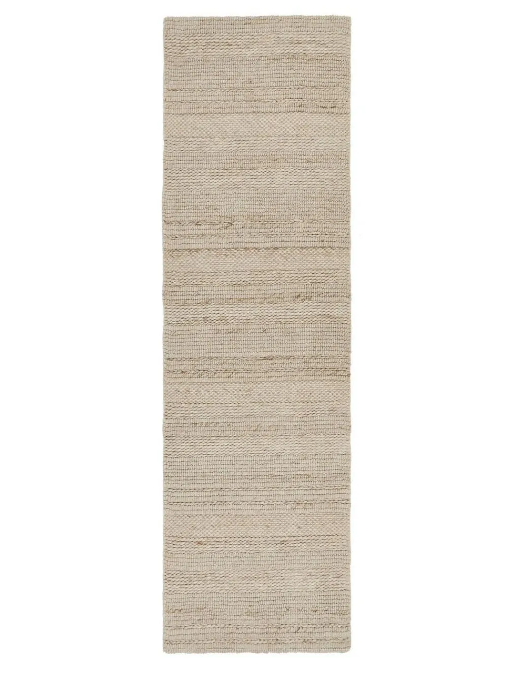 Origin Rugs Cream Chunky Knit Runner