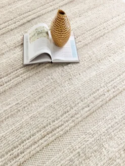 Origin Rugs Cream Chunky Knit Runner