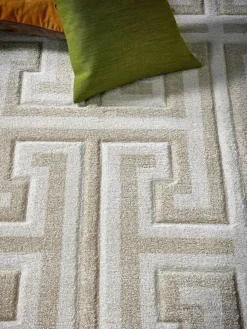 Hot Origin Rugs Greek Key Rug Cream