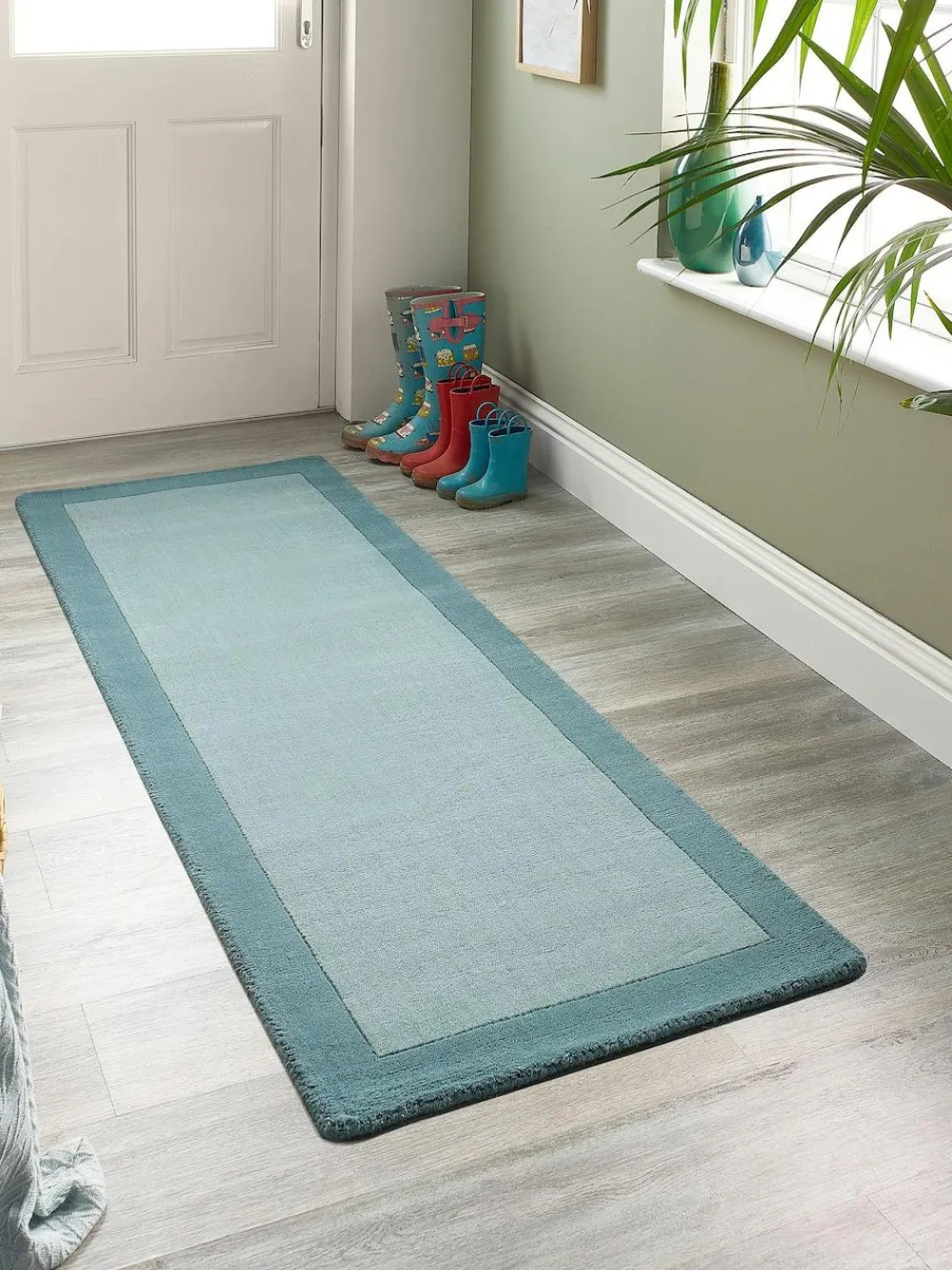 Origin Rugs Duck Egg Blue Runner^ Rugs & Runners