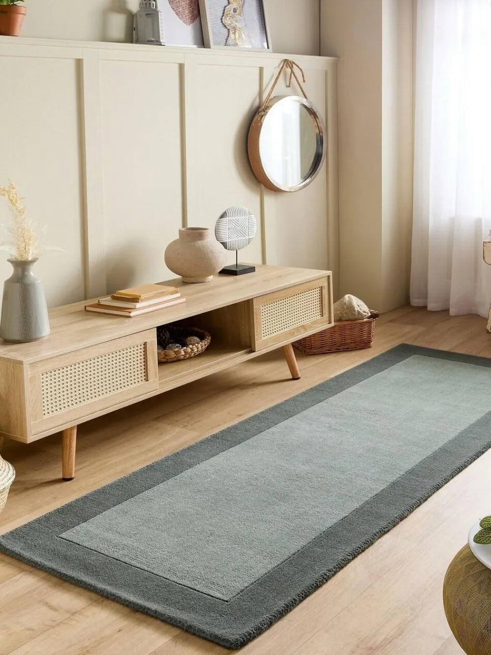 Origin Rugs Borders Wool Runner^ Rugs & Runners