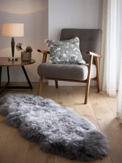 Origin Rugs Grey Sheepskin Rug^ Rugs & Runners