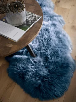 Origin Rugs Navy Sheepskin Rug^ Rugs & Runners