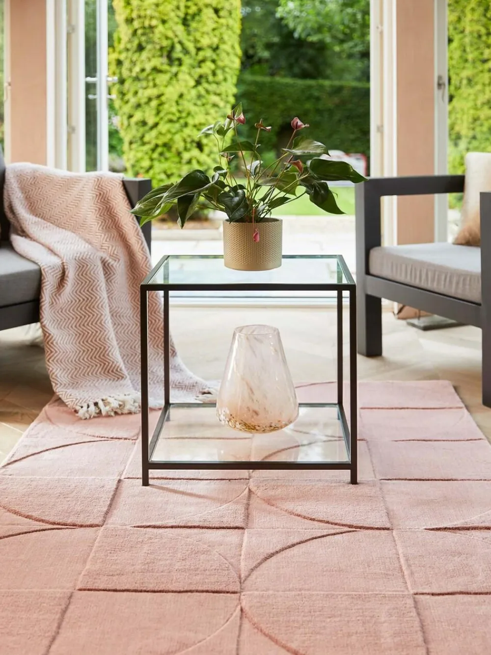 Origin Rugs Penny Rug Pink Blush