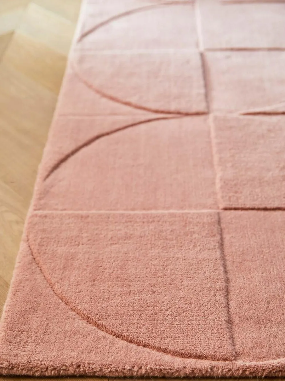 Origin Rugs Penny Rug Pink Blush