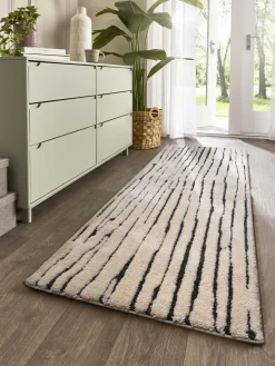 Outlet Origin Rugs White Woodweave Runner