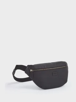 Online Osprey London Grantham Waxed Canvas & Leather Bumbag Black