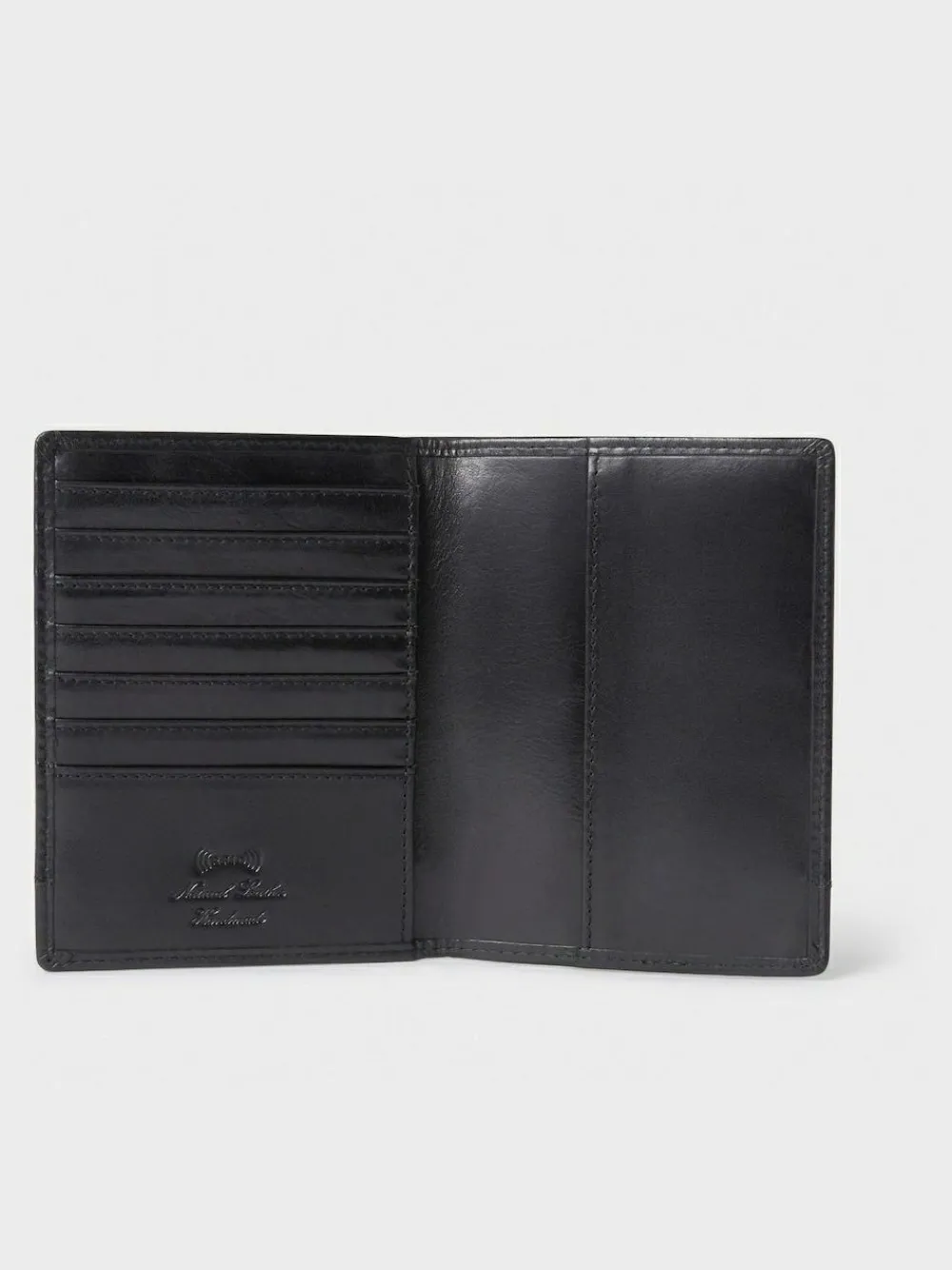 Osprey London The London Leather Passport Cover Black