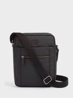 Osprey London The Small Grantham Waxed Canvas And Leather Messenger Bag^ Bags