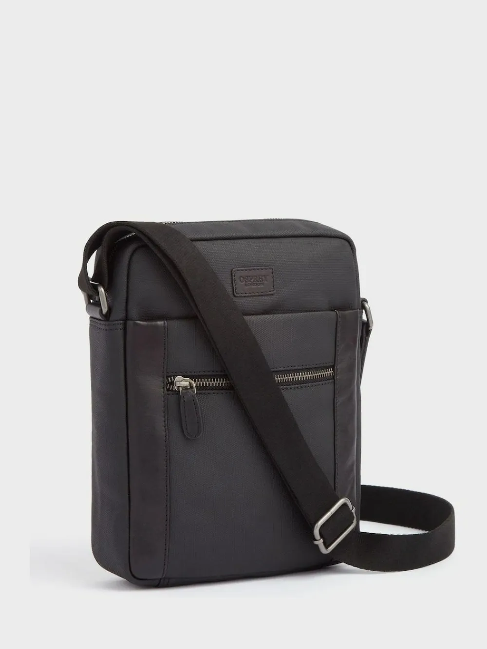 Osprey London The Small Grantham Waxed Canvas And Leather Messenger Bag^ Bags