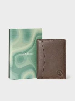 Osprey London The Compass Leather Passport Holder^ Wallets