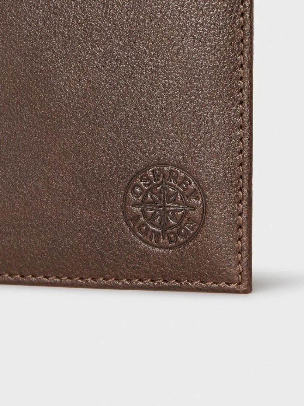Osprey London The Compass Leather Passport Holder^ Wallets