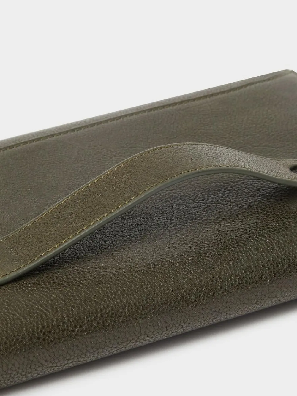 Osprey London Green The Compass Leather Travel Wallet