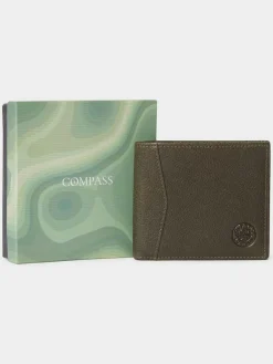 Osprey London The Compass Leather Card Wallet^ Wallets