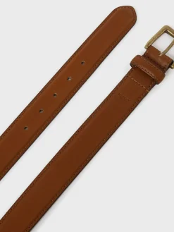 Online Osprey London Tan The Profile Leather Belt