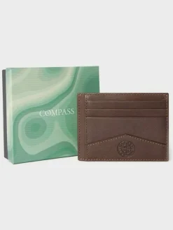 New Osprey London The Compass Card Holder Brown