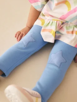 New Next Pale Blue Leggings (3mths-7yrs)