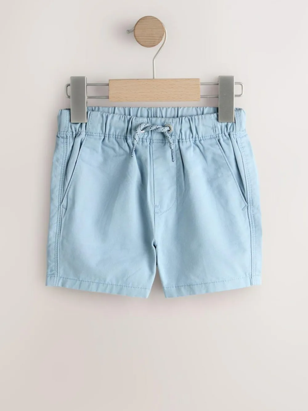 Next Pale Blue Pull On Shorts (3mths-7yrs)^BOY Shorts|Shorts