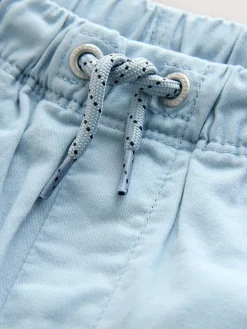 Next Pale Blue Pull On Shorts (3mths-7yrs)^BOY Shorts|Shorts
