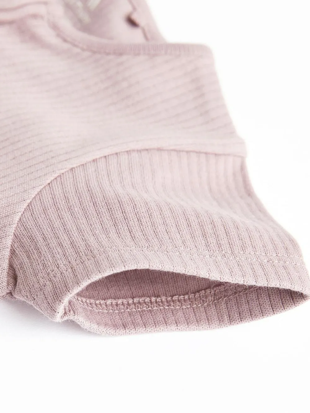 New Next Pale Pink 3 Pack Two Way Zip Baby Romper (0mths-3yrs)