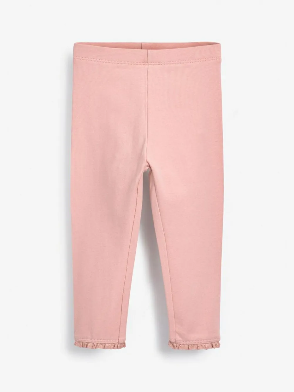 Next Pale Pink Lace Trim Leggings (3mths-7yrs)