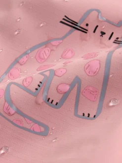 Next Pale Pink Waterproof Printed Puddlesuit (3mths-7yrs)^ Coats, Jackets & Pramsuits|Coats, Jackets & Pramsuits