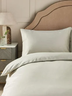 Next Pale Sage Green Collection Luxe 300 Thread Count 100% Cotton Sateen Satin Stitch Luxury Duvet Cover And Pillowcase Set^ Bedsets & Duvet Covers