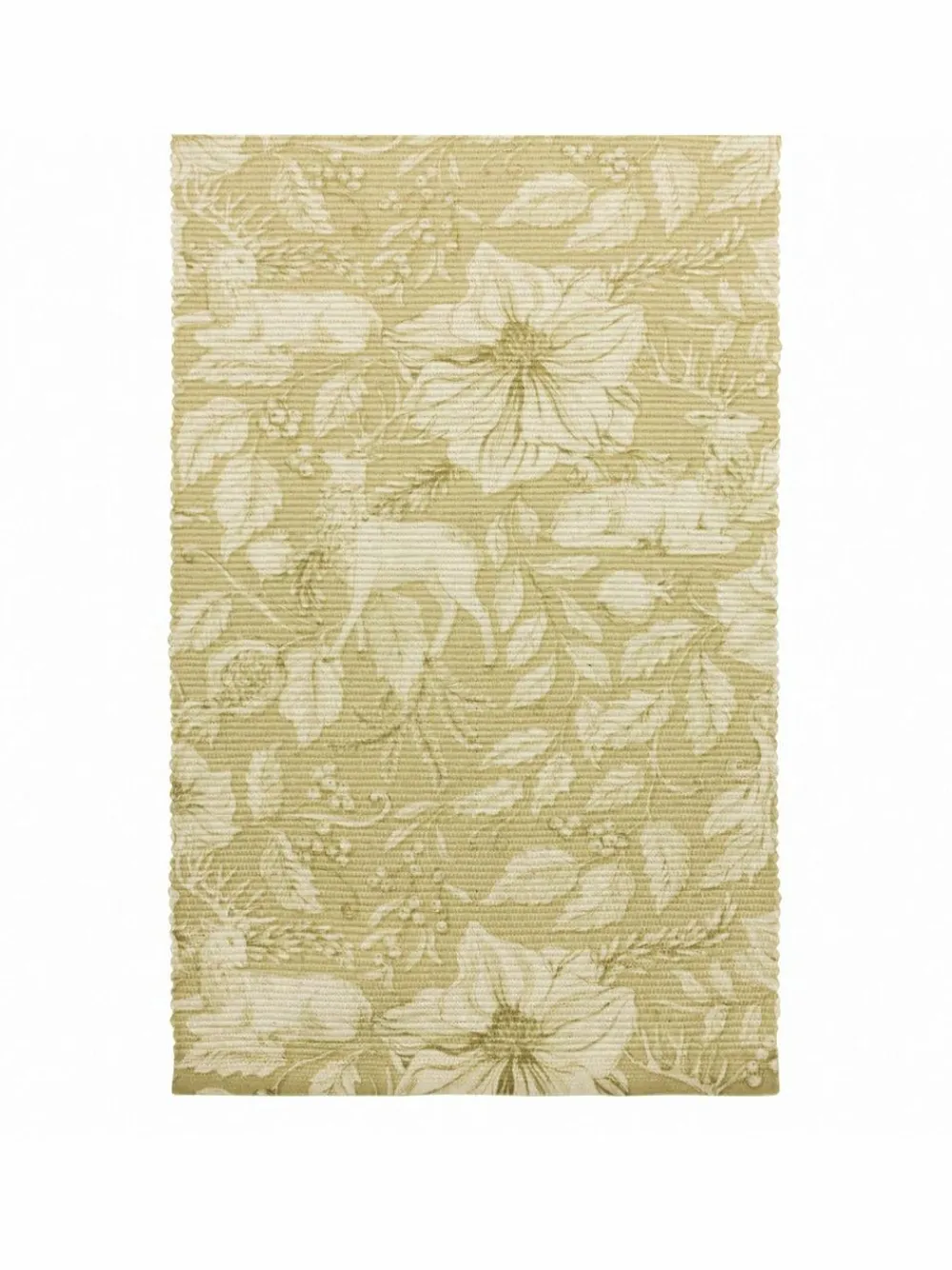 Discount Paoletti Gold Stag Large Christmas Table Runner