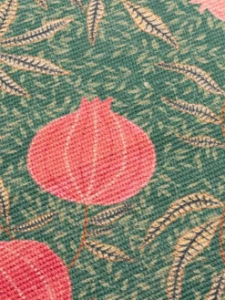 Outlet Paoletti Set of 4 Green Pomegranate Table Placemats