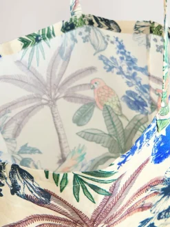 Clearance Next Parrot Print Shopper Bag