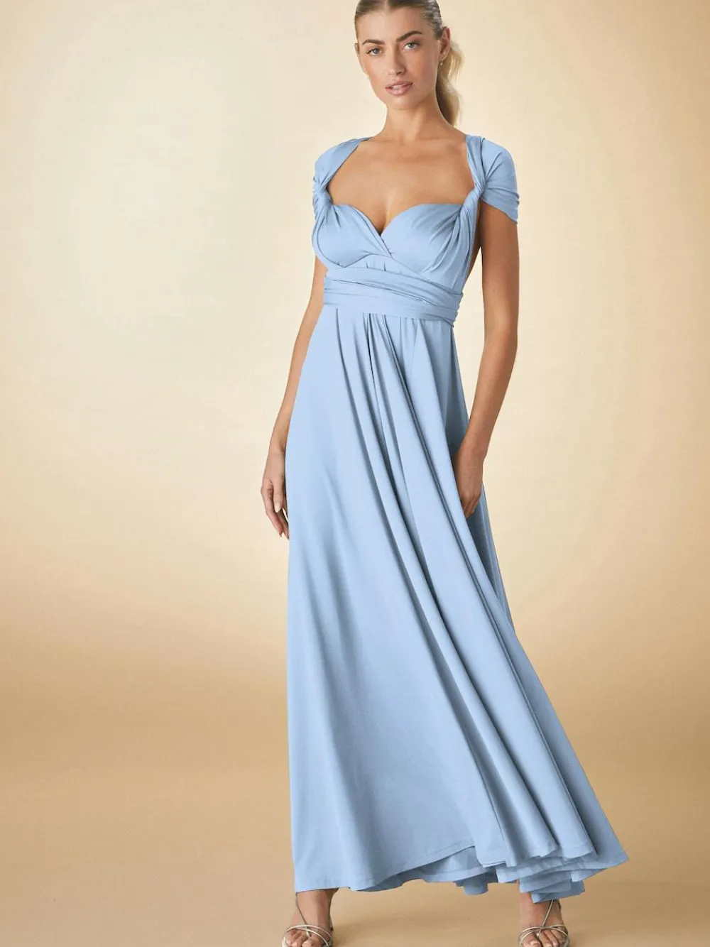 Next Jersey Multiway Wedding Guest Bridesmaid Maxi Dress^Women Occasionwear|Occasion Dresses