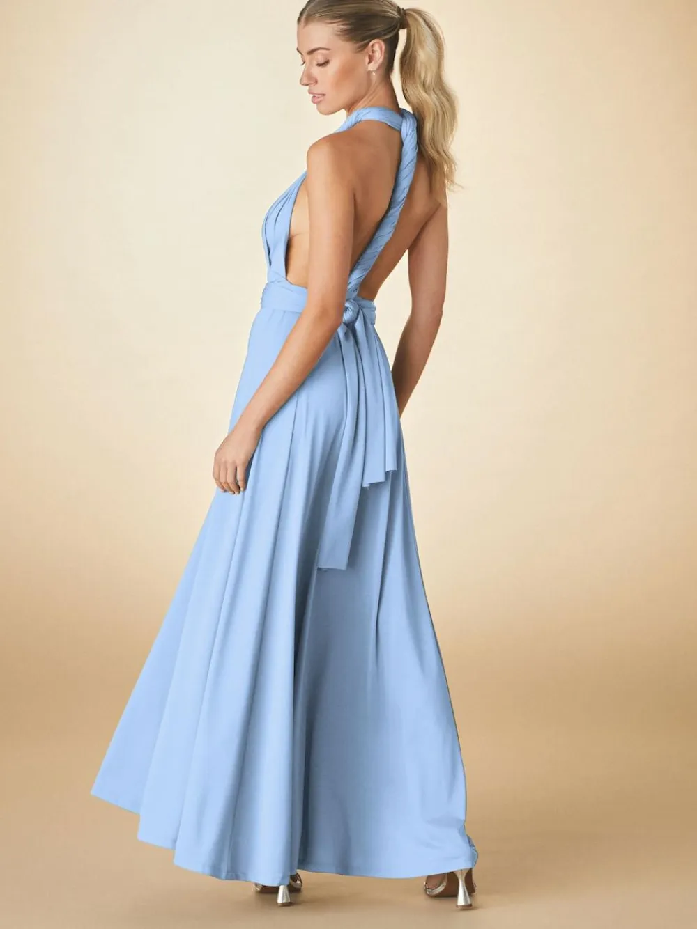 Next Jersey Multiway Wedding Guest Bridesmaid Maxi Dress^Women Occasionwear|Occasion Dresses