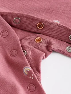 Next Pastel Character 5 Pack Baby Sleepsuits (0-2yrs)^ Nightwear