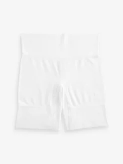 Best Next Seamless Smoothing Anti-Chafe Shorts 2 Pack Pastel Rose Nude / White