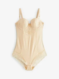 Next Firm Tummy Control Cupped Lace Body^Women Shapewear